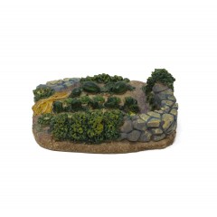 Orto 10x9,5x3 cm Miniature per Presepe in Resina - 11274