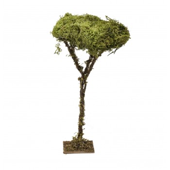 Albero Lichene h 16 cm Miniature Alberi per Presepe - 86566