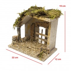 Grotta Vuota 22 x 12 x 19 cm per Presepe - 80411B