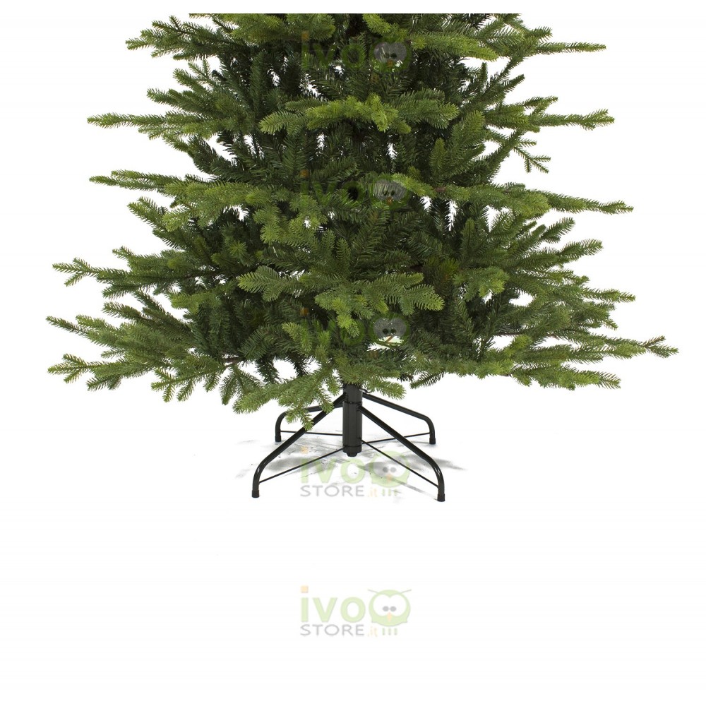 Albero di Natale BRISTOL 180 cm Effetto Reale Rami in PE+PVC - IVOSTORE