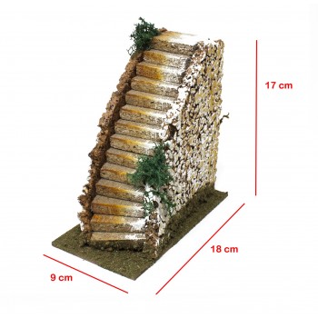 Scala per presepe 18 cm