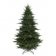 Albero di Natale TRENTINO 240 cm Abete con Rami in PE+PVC Effetto Reale