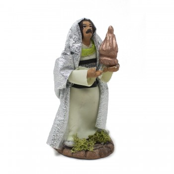 Re Magi Natività 3 Statuine in terracotta Caltagirone Pastori 12 cm 79136