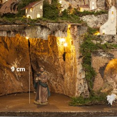 Capanna Vuota per Presepe con Luci 45x30x38 cm 87405