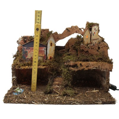 Presepe con Luci 33 x 18 x 24 cm - 87467