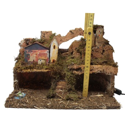 Presepe con Luci 33 x 18 x 24 cm - 87467