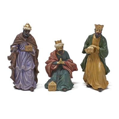 Natività in Resina da 15 cm Set 8 pezzi Presepe 48208