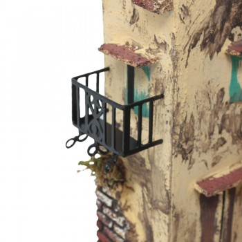 Balcone in Ferro 4,5 cm Miniature per Presepe - RR11848