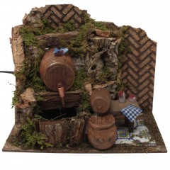 Osteria con Pompa Funzionante 20x14x16 cm - RR11523