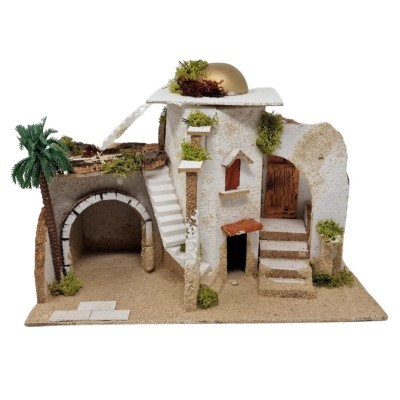 Casa Stile Arabo per Presepe 33x18x22 cm - RR11024B