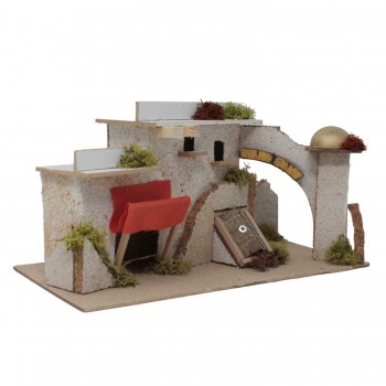 Casa Araba per Presepe 28x15x15 cm - 11245/B