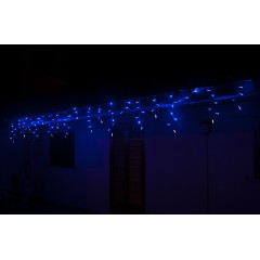 Tenda Luci LED di Natale Luminaria Natalizia Prolungabile 5 m Blu 43523