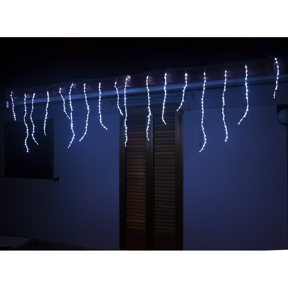 Immagini Luci Di Natale.Tenda Led Natalizia Effetto Pioggia 3 Mt Luci Di Natale 41831 Ivostore