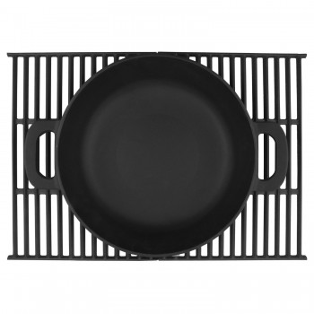 Wok Padella Dangrill in ghisa 30 cm