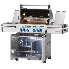 Barbecue a gas Napoleon Pro500RSIB 6 Bruciatori Griglie Inox