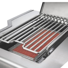 Barbecue a gas Napoleon Pro500RSIB 6 Bruciatori Griglie Inox