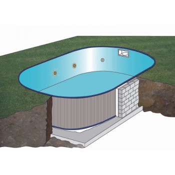 Piscina Interrata Sumatra 600x320x120 cm Gre