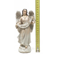 Natività Completa in Resina 20 cm Set di 9 pezzi Panna 51218