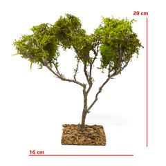 Alberello per Presepe 20 cm Miniature Alberi per Presepe