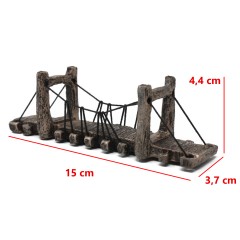 Ponte Sospeso in Resina per Presepe 15x 3,5 cm 11912