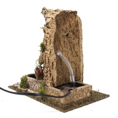 Fontana con Oste per Presepe 22x18x21 cm 80034