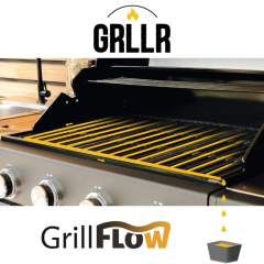 Barbecue a Gas 3 Fuochi GRLLR Prime 3GS con sistema Grill Flow