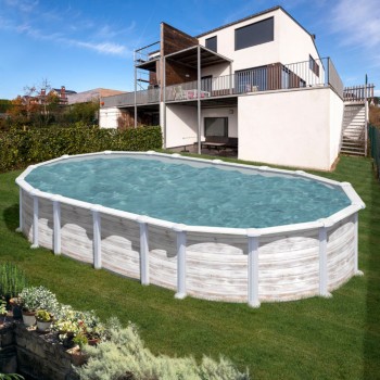 Piscina Fuori Terra Islanda 730x375x132 cm Gre