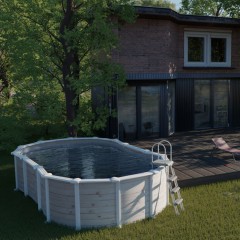 Piscina Fuori Terra Islanda 730x375x132 cm Gre