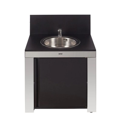 Modulo Cucina con Lavello in acciaio inox