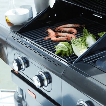 Barbecue a Gas Siesta 210 Graphite con due Fuochi Barbecook