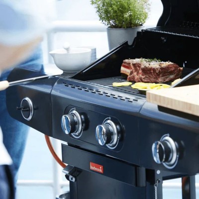 Barbecue a Gas Siesta 210 Graphite con due Fuochi Barbecook