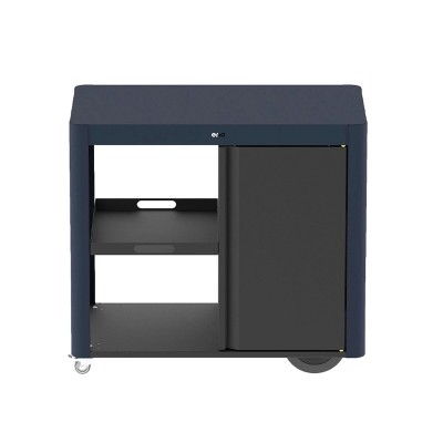 CARRELLO ACHILLE BLUE NAVY CON PORTA PER PLANCHA