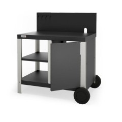 Carrello Allure Duo Nero e Acciaio