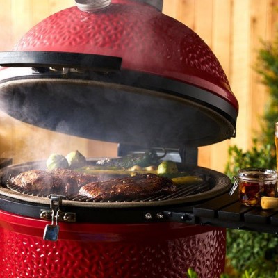 Kamado Big Joe II Stand Alone Barbecue a Carbone