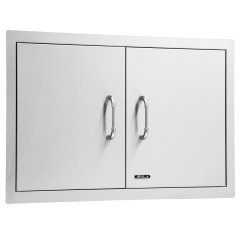 Sportello Doppio in Acciaio Inox 97 cm