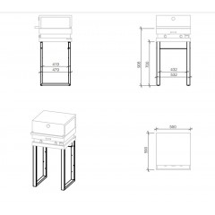 Barbecue Free Standing a Gas FGA 500 FO