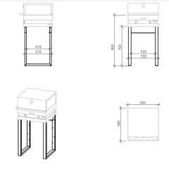 Barbecue a Gas Free Standing FGA 500 FS