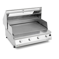 Barbecue da Incasso a Gas 4 Fuochi Fry Top 750