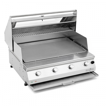 Barbecue da Incasso a Gas 4 Fuochi 750 High Total Black