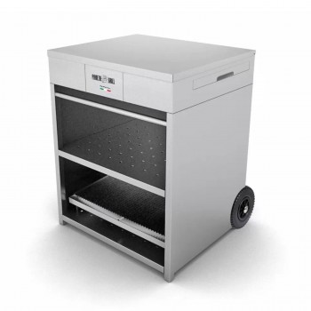 Barbecue a Legna e Carbone in Acciaio Inox Cubo