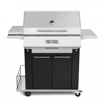 Barbecue a Legna e Carbone Woody con Carrello Sun Grill Compact