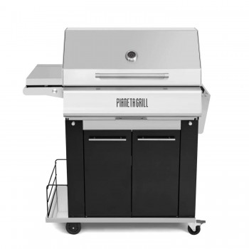 Barbecue a Legna e Carbone Woody con Carrello Sun Grill Compact