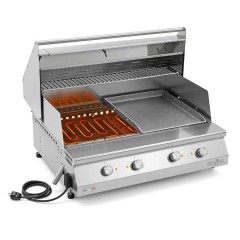 Barbecue Elettrico da Appoggio Fry Top 750 con Piastra