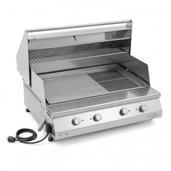 Barbecue Elettrico da Appoggio Fry Top 750 con Piastra