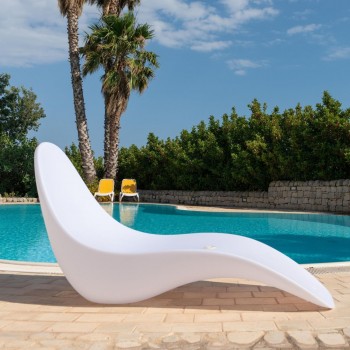 Chaise Longue Sirio Bianca