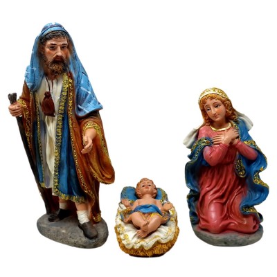 Natività Oro in Resina per Presepe 6 Pz 30 cm C3211