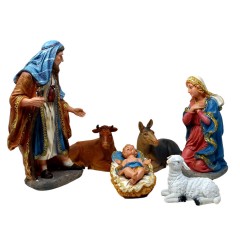 Natività Oro in Resina per Presepe 6 Pz 30 cm C3211