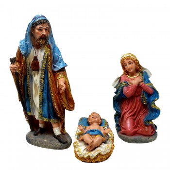 Natività Oro in Resina per Presepe 6 Pz 30 cm C3211