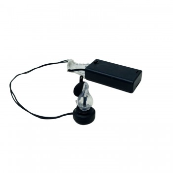 Lume con Luce a Batteria 4 cm per Presepe 86127