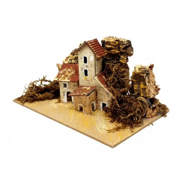 Casetta in Miniatura 15x10 cm per Presepe 12035B